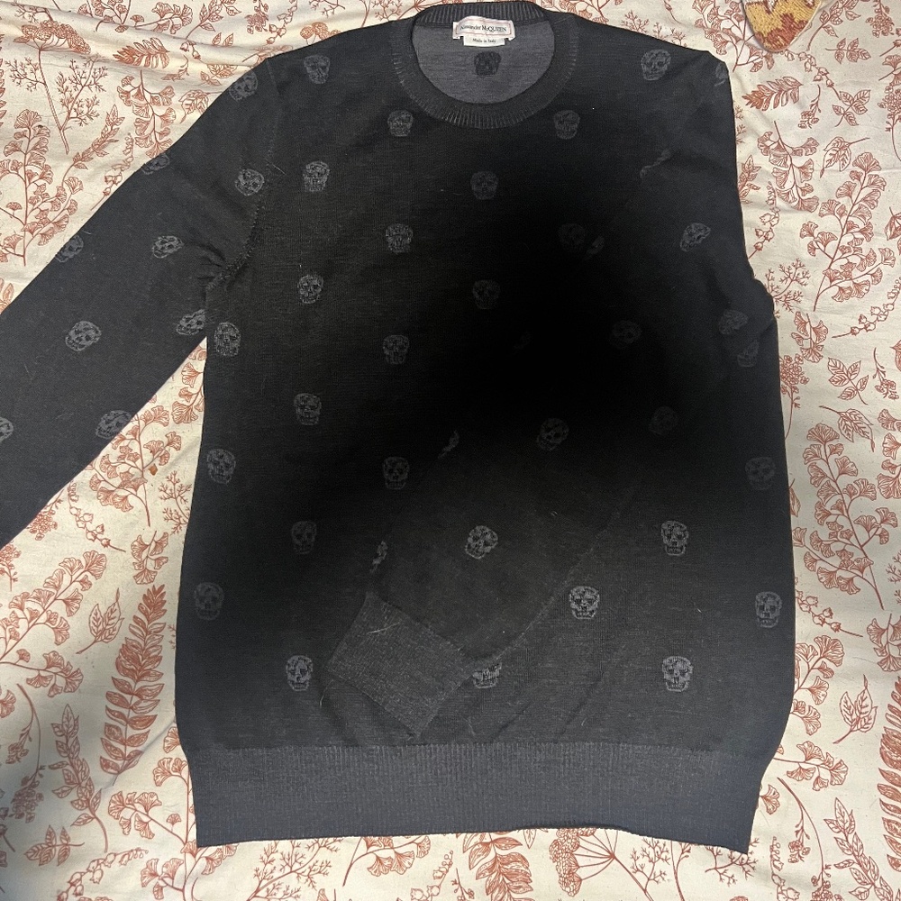Alexander McQueen Alexander McQueen Skull Jacquard Pullover